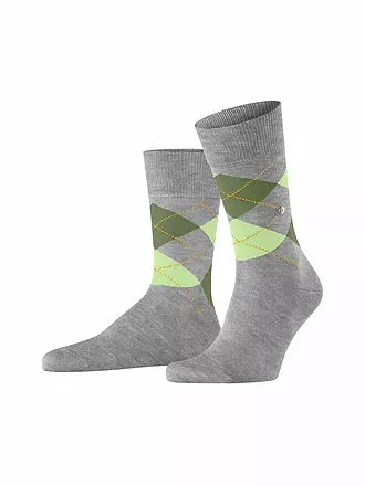 BURLINGTON | Herren Socken 40-46 MANCHESTER light grey | 